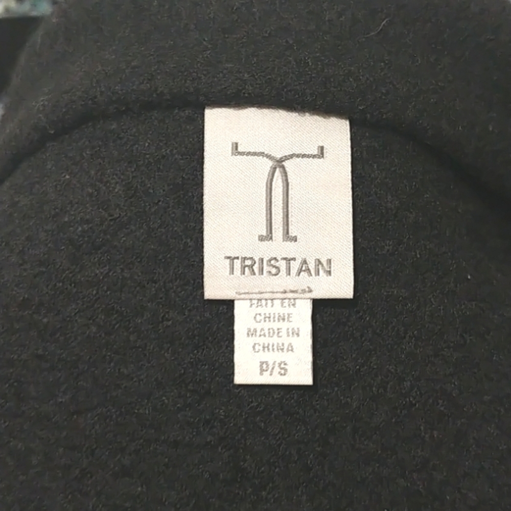 Tristan - Vintage Y2K Cropped Wool Blazer Size Small, New WithTags - Picture 9 of 11